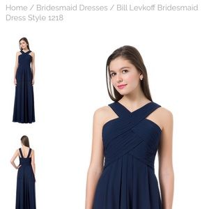 Bill Levkoff Bridesmaid Dress Style 1218